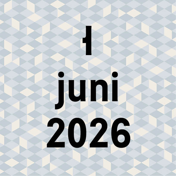 1 juni 2026