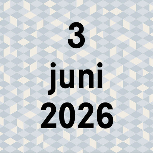 3 juni 2026