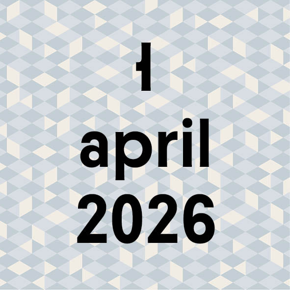 1 april 2026