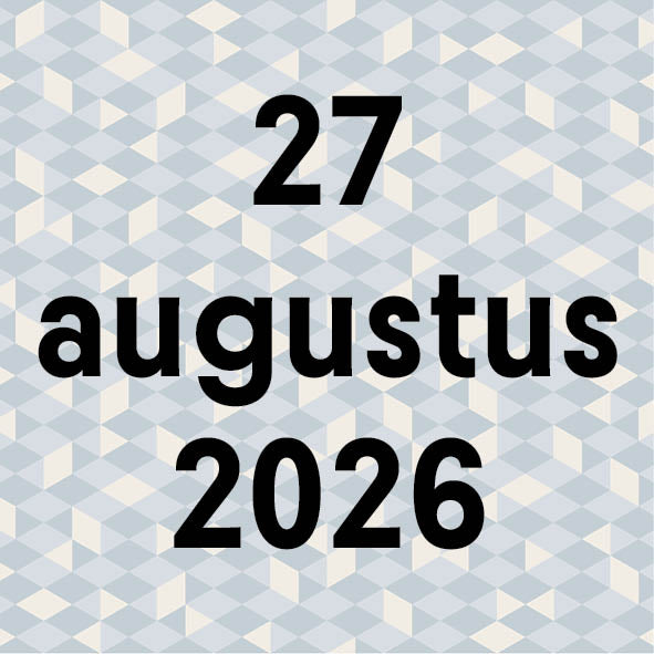 27 augustus 2026