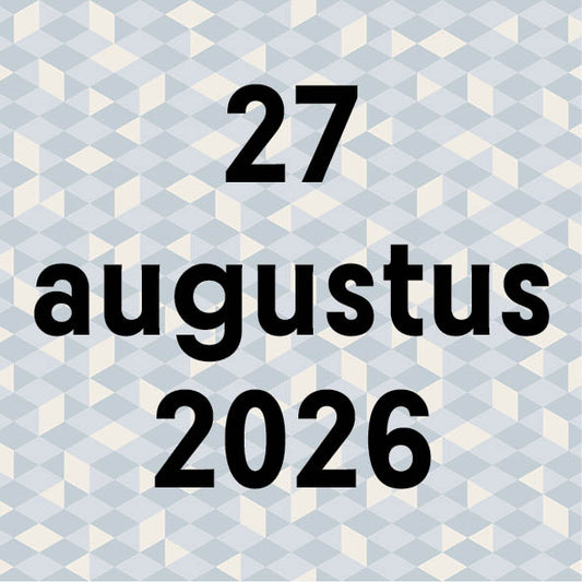 27 augustus 2026