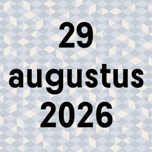 29 augustus 2026