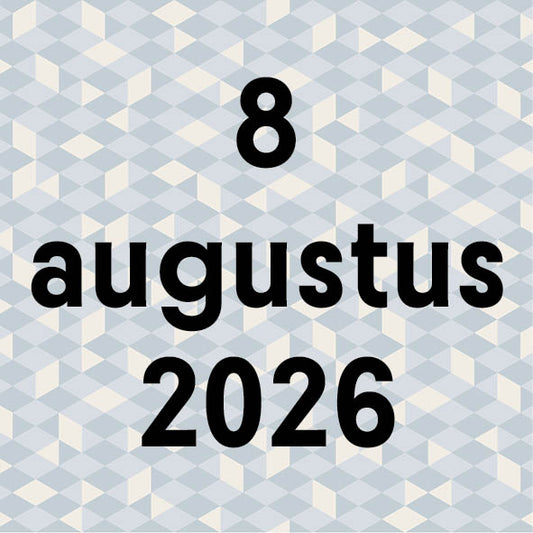 8 augustus 2026