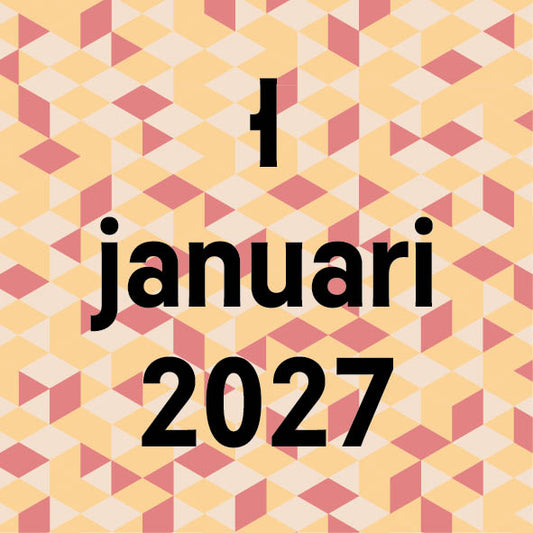 1 januari 2027 (Nieuwjaarsdag)