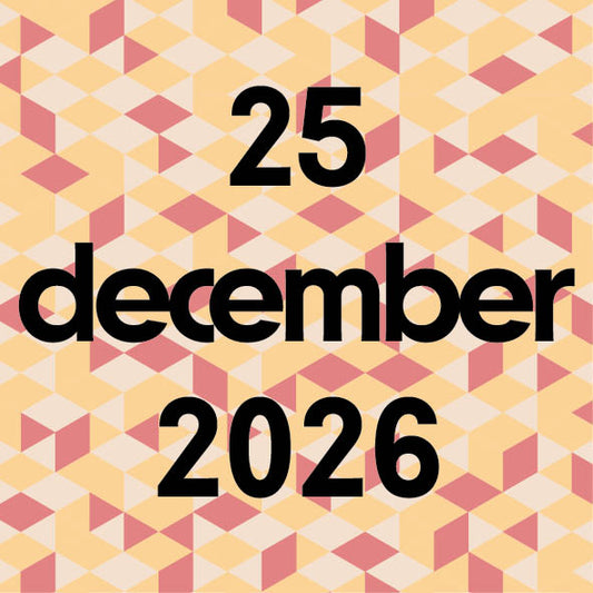 25 december 2026 (1e Kerstdag)