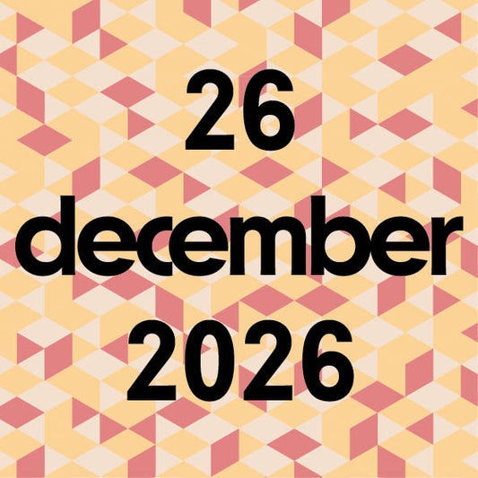 26 december 2026 (2e Kerstdag)