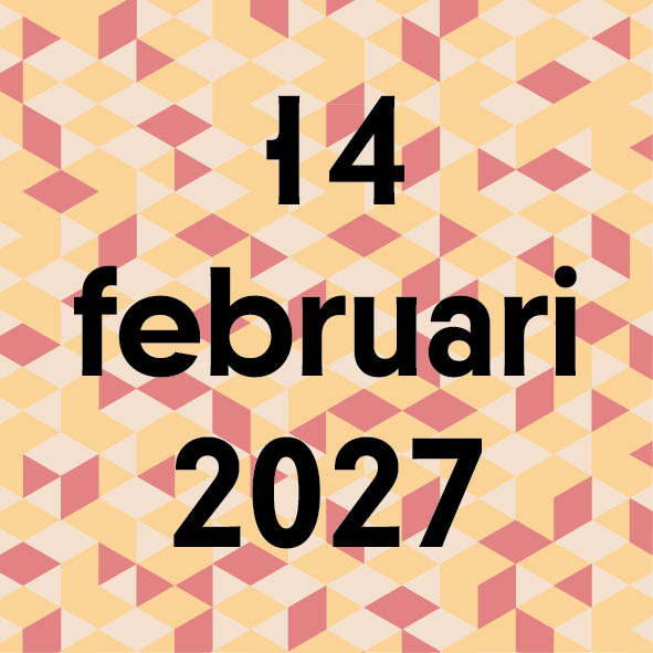 14 februari 2027 (Valentijnsdag)