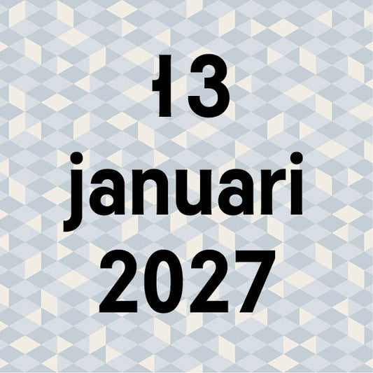 13 januari 2027