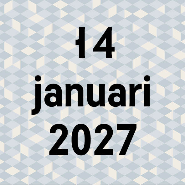 14 januari 2027