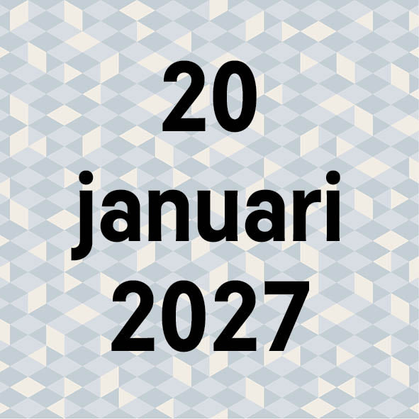 20 januari 2027
