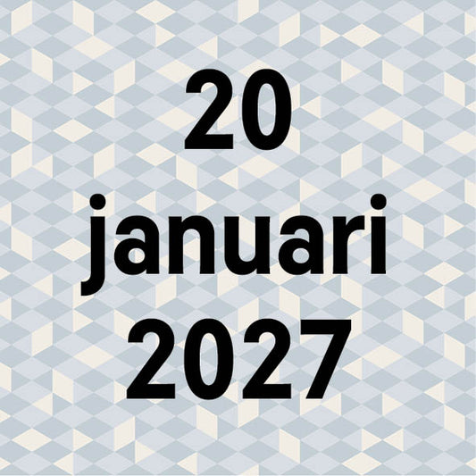 20 januari 2027