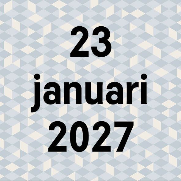 23 januari 2027