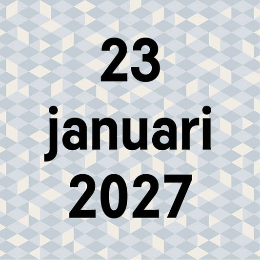 23 januari 2027