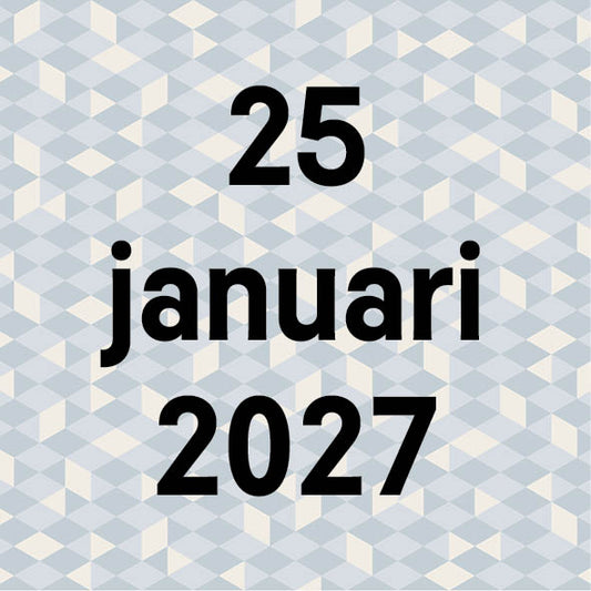 25 januari 2027