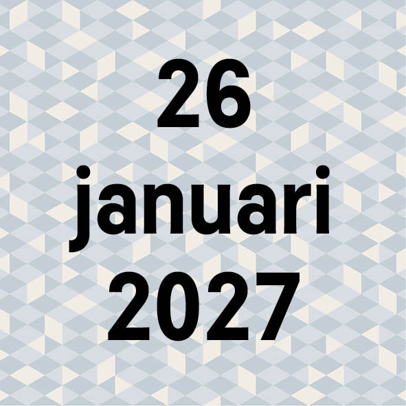 26 januari 2027