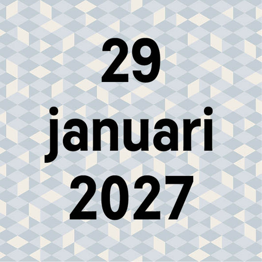 29 januari 2027