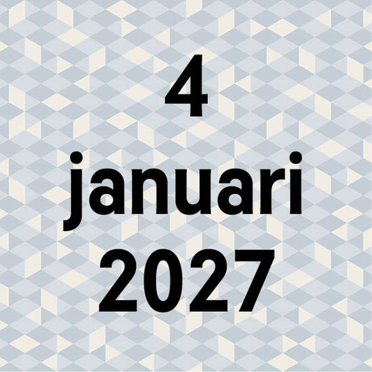 4 januari 2027