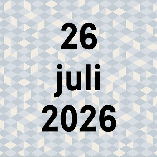 26 juli 2026