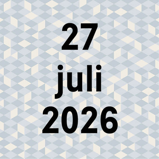 27 juli 2026