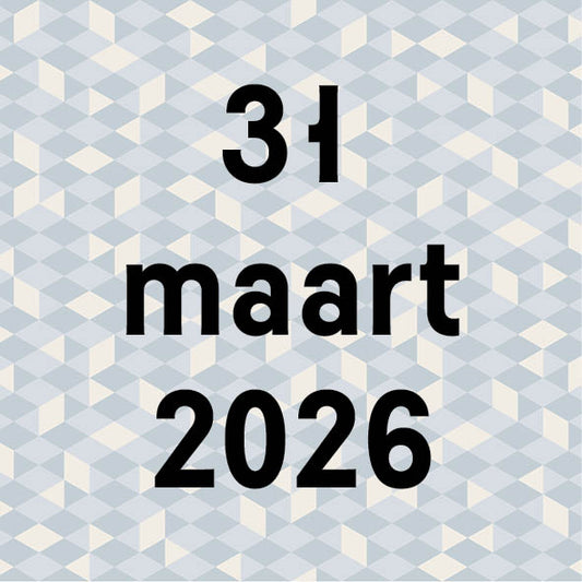 31 maart 2026