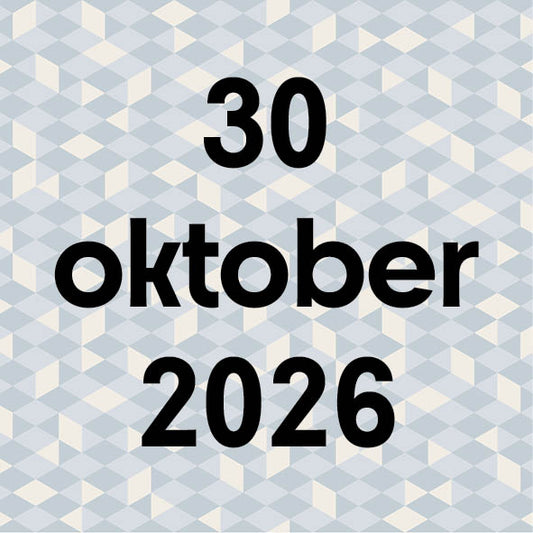 30 oktober 2026