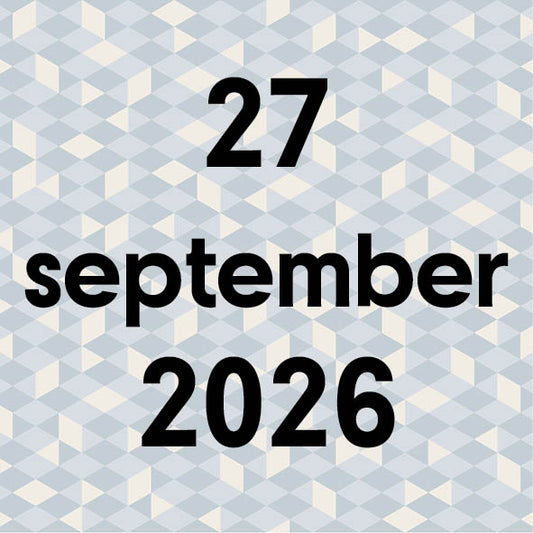 27 september 2026